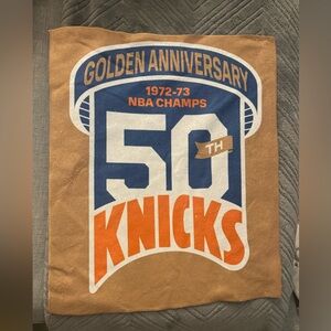 NY KNICKS RALLY MEMORABILA 50th ANNIVERSARY 1973 CHAMPIONS Towel
